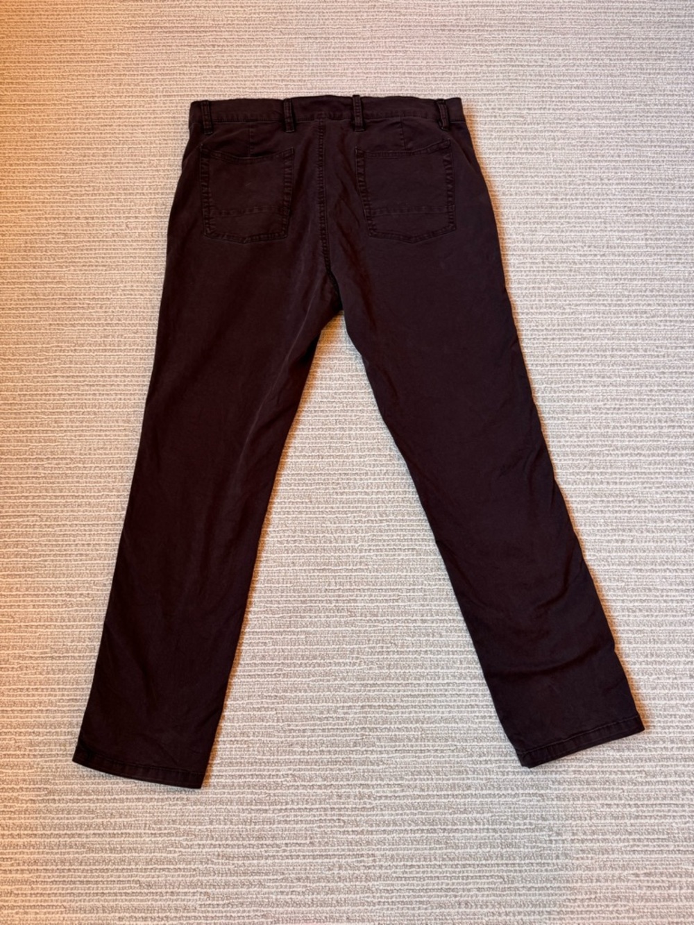 Men's Dark Brown Chino Pants size 36 - Picture 2 of 4